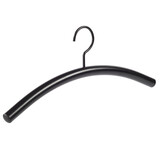 Garderobehanger - Jassenhanger - Buishanger - Volwassenen - 6312 - 24 Stuks - metaal - Zwart - Ø 22 mm - 41 cm - Kledinghanger - Kleerhanger