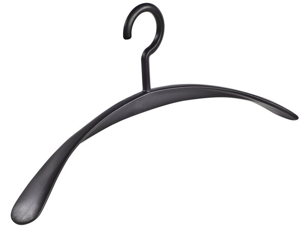 Garderobehanger - Jassenhanger - Volwassenen - 6340 - 20 Stuks - Wing - Kunststof - Zwart - Schouderverbreding 4,2 cm - 45 cm - Kledinghanger - Kleerhanger Garderobehanger - Jassenhanger - Volwassenen - 6340 - 20 Stuks - Wing - Kunststof - Zwart - Schouderverbreding 4,2 cm - 45 cm - Kledinghanger - Kleerhanger