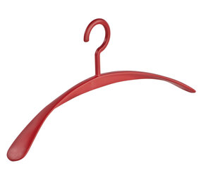 Garderobehanger - Jassenhanger - Volwassenen - 6340 - 12 Stuks - Wing - Kunststof - Rood - Schouderverbreding 4,2 cm - 45 cm - Kledinghanger - Kleerhanger Garderobehanger - Jassenhanger - Volwassenen - 6340 - 12 Stuks - Wing - Kunststof - Rood - Schouderverbreding 4,2 cm - 45 cm - Kledinghanger - Kleerhanger