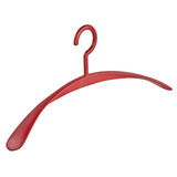 Garderobehanger - Jassenhanger - Volwassenen - 6340 - 20 Stuks - Wing - Kunststof - Rood - Schouderverbreding 4,2 cm - 45 cm - Kledinghanger - Kleerhanger
