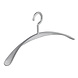 Garderobehanger - Jassenhanger - Volwassenen - 6340 - 6 Stuks - Wing - Kunststof - Zilver - Schouderverbreding 4,2 cm - 45 cm - Kledinghanger - Kleerhanger Garderobehanger - Jassenhanger - Volwassenen - 6340 - 6 Stuks - Wing - Kunststof - Zilver - Schouderverbreding 4,2 cm - 45 cm - Kledinghanger - Kleerhanger