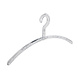 Garderobehanger - Jassenhanger - Volwassenen - 6350 - 6 Stuks - Elegance - Kunststof - Transparant - 45 cm - Kledinghanger - Kleerhanger Garderobehanger - Jassenhanger - Volwassenen - 6350 - 6 Stuks - Elegance - Kunststof - Transparant - 45 cm - Kledinghanger - Kleerhanger