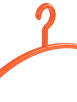 Garderobehanger - Jassenhanger - Volwassenen - 6350 - 8 Stuks - Elegance - Kunststof - Oranje - 45 cm - Kledinghanger - Kleerhanger