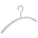 Garderobehanger - Jassenhanger - Volwassenen - 6351 - 24 Stuks - Primus - Kunststof - Wit - 45 cm - Kledinghanger - Kleerhanger Garderobehanger - Jassenhanger - Volwassenen - 6351 - 24 Stuks - Primus - Kunststof - Wit - 45 cm - Kledinghanger - Kleerhanger