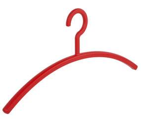 Garderobehanger - Jassenhanger - Volwassenen - 6351 - 6 Stuks - Primus - Kunststof - Rood - 45 cm - Kledinghanger - Kleerhanger Garderobehanger - Jassenhanger - Volwassenen - 6351 - 6 Stuks - Primus - Kunststof - Rood - 45 cm - Kledinghanger - Kleerhanger