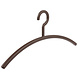 Garderobehanger - Jassenhanger - Volwassenen - 6351 - 6 Stuks - Primus - Kunststof - Bruin - 45 cm - Kledinghanger - Kleerhanger Garderobehanger - Jassenhanger - Volwassenen - 6351 - 6 Stuks - Primus - Kunststof - Bruin - 45 cm - Kledinghanger - Kleerhanger