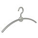Garderobehanger - Jassenhanger - Volwassenen - 708220 - 12 Stuks - Point - Kunststof - Zilver - Zilver - 45 cm - Kledinghanger - Kleerhanger Garderobehanger - Jassenhanger - Volwassenen - 708220 - 12 Stuks - Point - Kunststof - Zilver - Zilver - 45 cm - Kledinghanger - Kleerhanger