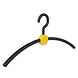 Garderobehanger - Jassenhanger - Volwassenen - 708740 - 20 Stuks - Point - Kunststof - Zwart - Geel - 45 cm - Kledinghanger - Kleerhanger Garderobehanger - Jassenhanger - Volwassenen - 708740 - 20 Stuks - Point - Kunststof - Zwart - Geel - 45 cm - Kledinghanger - Kleerhanger