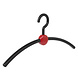 Garderobehanger - Jassenhanger - Volwassenen - 708750 - 8 Stuks - Point - Kunststof - Zwart - Rood - 45 cm - Kledinghanger - Kleerhanger Garderobehanger - Jassenhanger - Volwassenen - 708750 - 8 Stuks - Point - Kunststof - Zwart - Rood - 45 cm - Kledinghanger - Kleerhanger