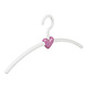 Garderobehanger - Jassenhanger - Volwassenen - 710134 - 8 Stuks - Eve - Kunststof - Wit - Roze - 45 cm - Kledinghanger - Kleerhanger Garderobehanger - Jassenhanger - Volwassenen - 710134 - 8 Stuks - Eve - Kunststof - Wit - Roze - 45 cm - Kledinghanger - Kleerhanger