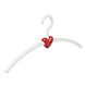 Garderobehanger - Jassenhanger - Volwassenen - 710150 - 12 Stuks - Eve - Kunststof - Wit - Rood - 45 cm - Kledinghanger - Kleerhanger Garderobehanger - Jassenhanger - Volwassenen - 710150 - 12 Stuks - Eve - Kunststof - Wit - Rood - 45 cm - Kledinghanger - Kleerhanger