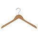 Kledinghanger - Volwassenen - 7101BA - 10 Stuks - Blousehanger - Shirthanger - Lotushout - Naturel Gelakt - Geknikt Model - Rokinkepingen - 44 cm - Kleerhanger Kledinghanger - Volwassenen - 7101BA - 10 Stuks - Blousehanger - Shirthanger - Lotushout - Naturel Gelakt - Geknikt Model - Rokinkepingen - 44 cm - Kleerhanger