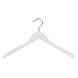 Kledinghanger - Volwassenen - 7101BA - 50 Stuks - Blousehanger - Shirthanger - Lotushout - Wit Gelakt - Geknikt Model - Rokinkepingen - 44 cm - Kleerhanger Kledinghanger - Volwassenen - 7101BA - 50 Stuks - Blousehanger - Shirthanger - Lotushout - Wit Gelakt - Geknikt Model - Rokinkepingen - 44 cm - Kleerhanger