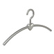 Garderobehanger - Jassenhanger - Volwassenen - 710220 - 20 Stuks - Eve - Kunststof - Zilver - Zilver - 45 cm - Kledinghanger - Kleerhanger Garderobehanger - Jassenhanger - Volwassenen - 710220 - 20 Stuks - Eve - Kunststof - Zilver - Zilver - 45 cm - Kledinghanger - Kleerhanger
