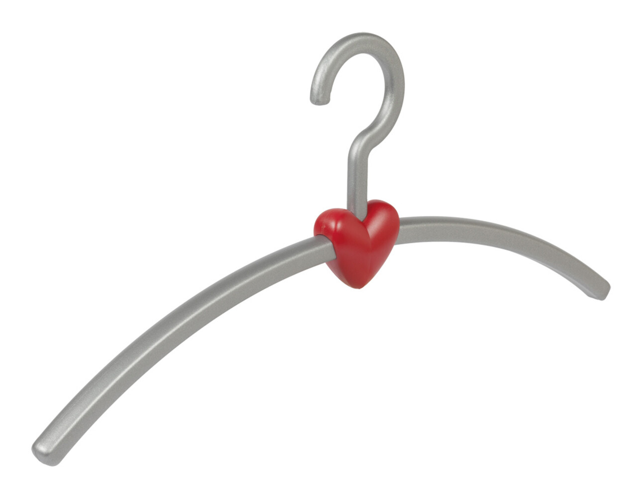 Garderobehanger - Jassenhanger - Volwassenen - 710250 - 6 Stuks - Eve - Kunststof - Zilver - Rood - 45 cm - Kledinghanger - Kleerhanger Garderobehanger - Jassenhanger - Volwassenen - 710250 - 6 Stuks - Eve - Kunststof - Zilver - Rood - 45 cm - Kledinghanger - Kleerhanger