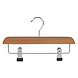 Knijperhanger - Baby - 7106BA - 40 Stuks - Lotushout - Naturel Gelakt - Verschuifbare Anti-slip knijpers - 28 cm - Rokhanger - Broekhanger - Pantalonhanger - Babybügel Knijperhanger - Baby - 7106BA - 40 Stuks - Lotushout - Naturel Gelakt - Verschuifbare Anti-slip knijpers - 28 cm - Rokhanger - Broekhanger - Pantalonhanger - Babybügel