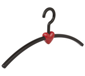 Garderobehanger - Jassenhanger - Volwassenen - 710750 - 20 Stuks - Eve - Kunststof - Zwart - Rood - 45 cm - Kledinghanger - Kleerhanger Garderobehanger - Jassenhanger - Volwassenen - 710750 - 20 Stuks - Eve - Kunststof - Zwart - Rood - 45 cm - Kledinghanger - Kleerhanger