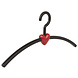 Garderobehanger - Jassenhanger - Volwassenen - 710750 - 20 Stuks - Eve - Kunststof - Zwart - Rood - 45 cm - Kledinghanger - Kleerhanger Garderobehanger - Jassenhanger - Volwassenen - 710750 - 20 Stuks - Eve - Kunststof - Zwart - Rood - 45 cm - Kledinghanger - Kleerhanger