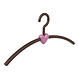Garderobehanger - Jassenhanger - Volwassenen - 710834 - 12 Stuks - Eve - Kunststof - Bruin - Roze - 45 cm - Kledinghanger - Kleerhanger Garderobehanger - Jassenhanger - Volwassenen - 710834 - 12 Stuks - Eve - Kunststof - Bruin - Roze - 45 cm - Kledinghanger - Kleerhanger