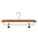 Knijperhanger - Volwassenen - 7108BA - 40 Stuks - Lotushout - Naturel Gelakt - Verschuifbare Anti-slip knijpers - 40 cm - Rokhanger - Broekhanger - Pantalonhanger Knijperhanger - Volwassenen - 7108BA - 40 Stuks - Lotushout - Naturel Gelakt - Verschuifbare Anti-slip knijpers - 40 cm - Rokhanger - Broekhanger - Pantalonhanger