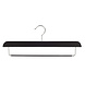 Broekhanger - Volwassenen - 7109BA - 20 Stuks - Lotushout - Zwart Gelakt - Anti-slip Broeklat - 40 cm - Pantalonhanger Broekhanger - Volwassenen - 7109BA - 20 Stuks - Lotushout - Zwart Gelakt - Anti-slip Broeklat - 40 cm - Pantalonhanger