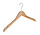 Kledinghanger - Volwassenen - 7111BA - 40 Stuks - Blousehanger - Shirthanger - Lotushout - Naturel Gelakt - Vlak Model - Rokinkepingen - 44 cm - Kleerhanger