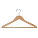 Kledinghanger - Volwassenen - 7116BA - 20 Stuks - Blousehanger - Shirthanger - Lotushout - Naturel Gelakt - Vlak Model - Rokinkepingen en Broeklat - 44 cm - Kleerhanger Kledinghanger - Volwassenen - 7116BA - 20 Stuks - Blousehanger - Shirthanger - Lotushout - Naturel Gelakt - Vlak Model - Rokinkepingen en Broeklat - 44 cm - Kleerhanger