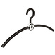 Garderobehanger - Jassenhanger - Volwassenen - 711710 - 10 Stuks - Fan - Voetbal - Kunststof - Zwart - 45 cm - Kledinghanger - Kleerhanger - Voetbalhanger Garderobehanger - Jassenhanger - Volwassenen - 711710 - 10 Stuks - Fan - Voetbal - Kunststof - Zwart - 45 cm - Kledinghanger - Kleerhanger - Voetbalhanger