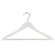 Kledinghanger - Volwassenen - 7130BA - 40 Stuks - Blousehanger - Shirthanger - Lotushout - Wit Gelakt - Geknikt Model - Anti-slip Broeklat - 44 cm - Kleerhanger Kledinghanger - Volwassenen - 7130BA - 40 Stuks - Blousehanger - Shirthanger - Lotushout - Wit Gelakt - Geknikt Model - Anti-slip Broeklat - 44 cm - Kleerhanger