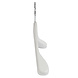 Mantelhanger - Kostuumhanger - Jassenhanger - Volwassenen - 7245BA - 6 Stuks - Lotushout - Wit Gelakt - Schouderverbreding 4,5 cm - 44 cm - Kledinghanger - Kleerhanger Mantelhanger - Kostuumhanger - Jassenhanger - Volwassenen - 7245BA - 6 Stuks - Lotushout - Wit Gelakt - Schouderverbreding 4,5 cm - 44 cm - Kledinghanger - Kleerhanger
