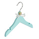 Kledinghanger - Baby - 7300 - 10 Stuks - Blousehanger - Shirthanger - Lotushout - Blauw Gelakt - Vlak Model - Rokinkepingen - 24 cm - Kleerhanger - Babybügel Kledinghanger - Baby - 7300 - 10 Stuks - Blousehanger - Shirthanger - Lotushout - Blauw Gelakt - Vlak Model - Rokinkepingen - 24 cm - Kleerhanger - Babybügel