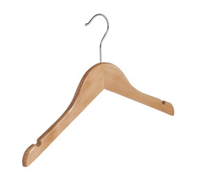 Kledinghanger - Kinderen - 7303BA - 40 Stuks - Blousehanger - Shirthanger - Lotushout - Naturel Gelakt - Vlak Model - Rokinkepingen - 34 cm - Kleerhanger - Kinderhanger Kledinghanger - Kinderen - 7303BA - 40 Stuks - Blousehanger - Shirthanger - Lotushout - Naturel Gelakt - Vlak Model - Rokinkepingen - 34 cm - Kleerhanger - Kinderhanger