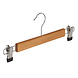 Knijperhanger - Kinderen - 7309BA - 40 Stuks - Lotushout - Naturel Gelakt - Verschuifbare Anti-slip knijpers - 34 cm - Rokhanger - Broekhanger - Pantalonhanger - Kinderhanger Knijperhanger - Kinderen - 7309BA - 40 Stuks - Lotushout - Naturel Gelakt - Verschuifbare Anti-slip knijpers - 34 cm - Rokhanger - Broekhanger - Pantalonhanger - Kinderhanger