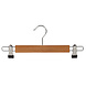 Knijperhanger - Kinderen - 7309BA - 40 Stuks - Lotushout - Naturel Gelakt - Verschuifbare Anti-slip knijpers - 34 cm - Rokhanger - Broekhanger - Pantalonhanger - Kinderhanger Knijperhanger - Kinderen - 7309BA - 40 Stuks - Lotushout - Naturel Gelakt - Verschuifbare Anti-slip knijpers - 34 cm - Rokhanger - Broekhanger - Pantalonhanger - Kinderhanger