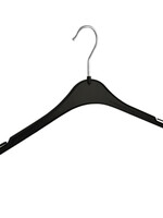 Kledinghanger - Volwassenen - T47 - 120 Stuks - Blousehanger - Shirthanger - Kunststof - Zwart - Rokinkepingen - 47 cm - Kleerhanger - T-Serie