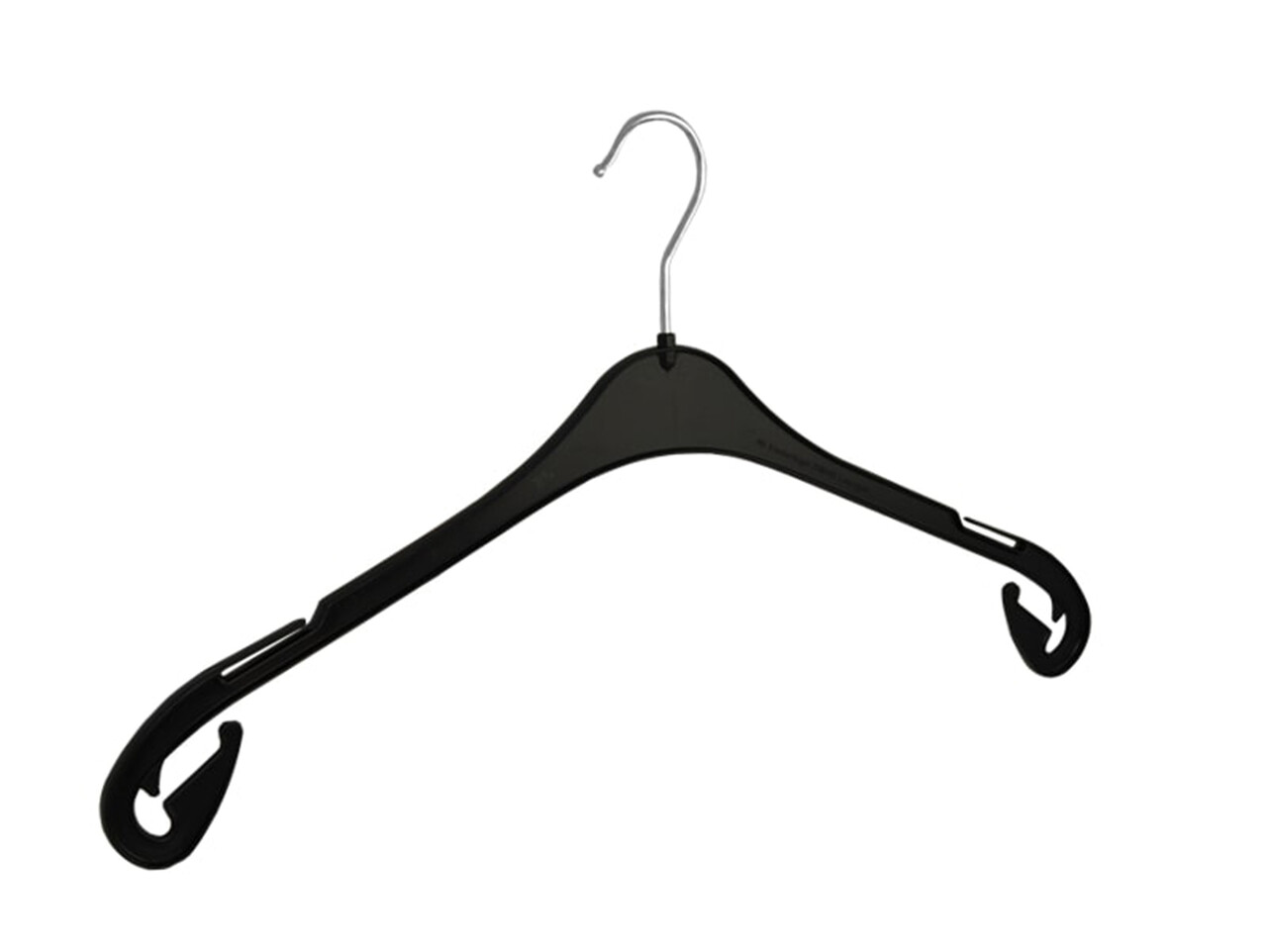 Kledinghanger - Volwassenen - T47 - 100 Stuks - Blousehanger - Shirthanger - Kunststof - Zwart - Rokinkepingen - 47 cm - Kleerhanger - T-Serie Kledinghanger - Volwassenen - T47 - 100 Stuks - Blousehanger - Shirthanger - Kunststof - Zwart - Rokinkepingen - 47 cm - Kleerhanger - T-Serie