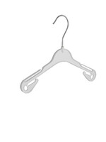 Kledinghanger - Baby - T26 - 80 Stuks - Blousehanger - Shirthanger - Kunststof - Wit - Rokinkepingen - 26 cm - Kleerhanger - Babyhanger - T-Serie