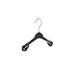 Kledinghanger - Baby - T26 - 120 Stuks - Blousehanger - Shirthanger - Kunststof - Zwart - Rokinkepingen - 26 cm - Kleerhanger - Babyhanger - T-Serie