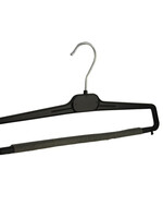 Broekhanger - Volwassenen - PP38 - 20 Stuks - Kunststof - Zwart - Anti-slip Schuim - Broeklat - 40 cm - Pantalonhanger - Kledinghanger - Kleerhanger - PP-Serie