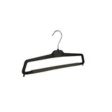 Broekhanger - Volwassenen - PP36 - 50 Stuks - Kunststof - Zwart - Anti-slip Schuim - Broeklat - 38 cm - Pantalonhanger - Kledinghanger - Kleerhanger - PP-Serie