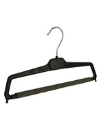 Broekhanger - Volwassenen - PP34 - 30 Stuks - Kunststof - Zwart - Anti-slip Schuim - Broeklat - 36 cm - Pantalonhanger - Kledinghanger - Kleerhanger - PP-Serie