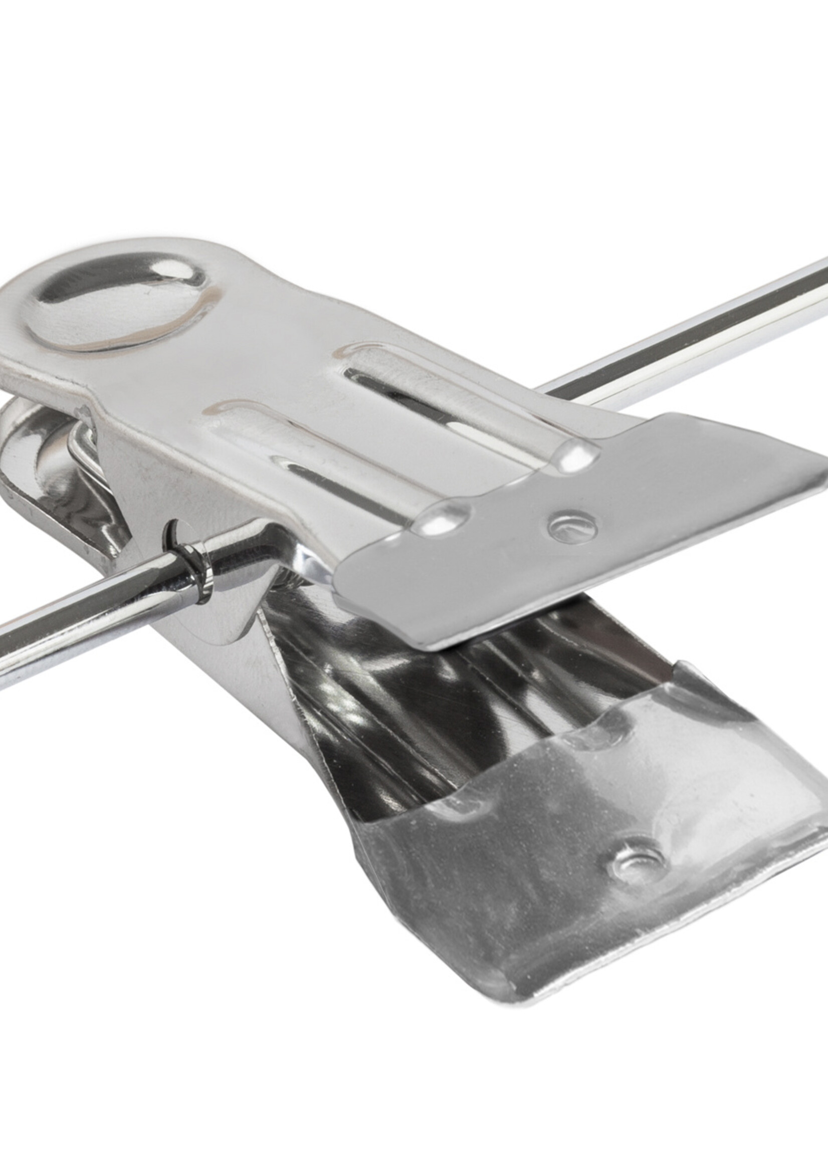 Knijperhanger - Volwassenen - 7759 - 30 Stuks - Berkenhout - Naturel Gelakt - Verschuifbare Anti-slip knijpers - 37 cm - Rokhanger - Broekhanger - Pantalonhanger