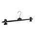 Knijperhanger - Volwassenen - PGP48 - 50 Stuks - Kunststof - Zwart - Verschuifbare Anti-slip knijpers - 48 cm - Rokhanger - Broekhanger - Pantalonhanger - PGP-Serie Knijperhanger - Volwassenen - PGP48 - 50 Stuks - Kunststof - Zwart - Verschuifbare Anti-slip knijpers - 48 cm - Rokhanger - Broekhanger - Pantalonhanger - PGP-Serie