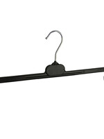Knijperhanger - Volwassenen - PGP48 - 30 Stuks - Kunststof - Zwart - Verschuifbare Anti-slip knijpers - 48 cm - Rokhanger - Broekhanger - Pantalonhanger - PGP-Serie