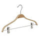 Kledinghanger - Volwassenen - 7767 - 40 Stuks - Blousehanger - Shirthanger - Berkenhout - Naturel Gelakt - Verschuifbare Anti-slip knijpers - 42 cm - Kleerhanger Kledinghanger - Volwassenen - 7767 - 40 Stuks - Blousehanger - Shirthanger - Berkenhout - Naturel Gelakt - Verschuifbare Anti-slip knijpers - 42 cm - Kleerhanger