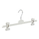 Knijperhanger - Volwassenen - PGP40 - 50 Stuks - Kunststof - Wit - Verschuifbare Anti-slip knijpers - 40 cm - Rokhanger - Broekhanger - Pantalonhanger - PGP-Serie Knijperhanger - Volwassenen - PGP40 - 50 Stuks - Kunststof - Wit - Verschuifbare Anti-slip knijpers - 40 cm - Rokhanger - Broekhanger - Pantalonhanger - PGP-Serie