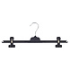 Knijperhanger - Volwassenen - PGP40 - 10 Stuks - Kunststof - Zwart - Verschuifbare Anti-slip knijpers - 40 cm - Rokhanger - Broekhanger - Pantalonhanger - PGP-Serie Knijperhanger - Volwassenen - PGP40 - 10 Stuks - Kunststof - Zwart - Verschuifbare Anti-slip knijpers - 40 cm - Rokhanger - Broekhanger - Pantalonhanger - PGP-Serie