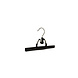 Broekklem - Volwassenen - 7804 - 10 Stuks - metaal - Zwart - 26 cm - Rokhanger - Broekhanger - Pantalonhanger - metaalhanger Broekklem - Volwassenen - 7804 - 10 Stuks - metaal - Zwart - 26 cm - Rokhanger - Broekhanger - Pantalonhanger - metaalhanger