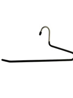Broekhanger - Kinderen - 7943 - 10 Stuks - metaal - Zwart - Anti-slip Coating - 32 cm - Pantalonhanger - metaalhanger - Kinderhanger