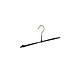 Broekspeld - Kinderen - 7980 - 10 Stuks - metaal - Zwart - Anti-slip Coating - 34 cm - Broekhanger - Pantalonhanger - Rokhanger - Kinderhanger Broekspeld - Kinderen - 7980 - 10 Stuks - metaal - Zwart - Anti-slip Coating - 34 cm - Broekhanger - Pantalonhanger - Rokhanger - Kinderhanger